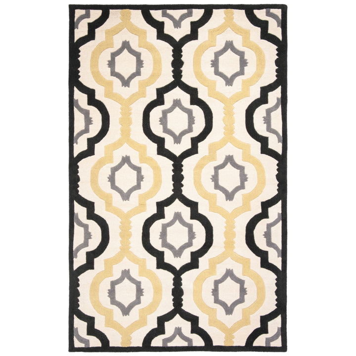 SAFAVIEH Chatham CHT747A Handmade Ivory / Multi Rug Image 7