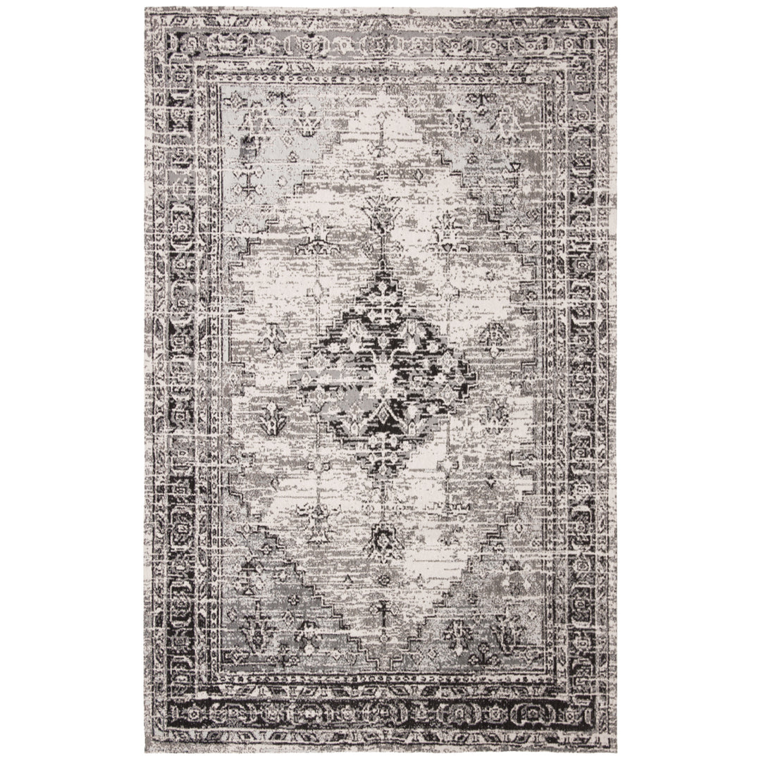 SAFAVIEH Classic Vintage Collection CLV113F Grey Rug Image 1