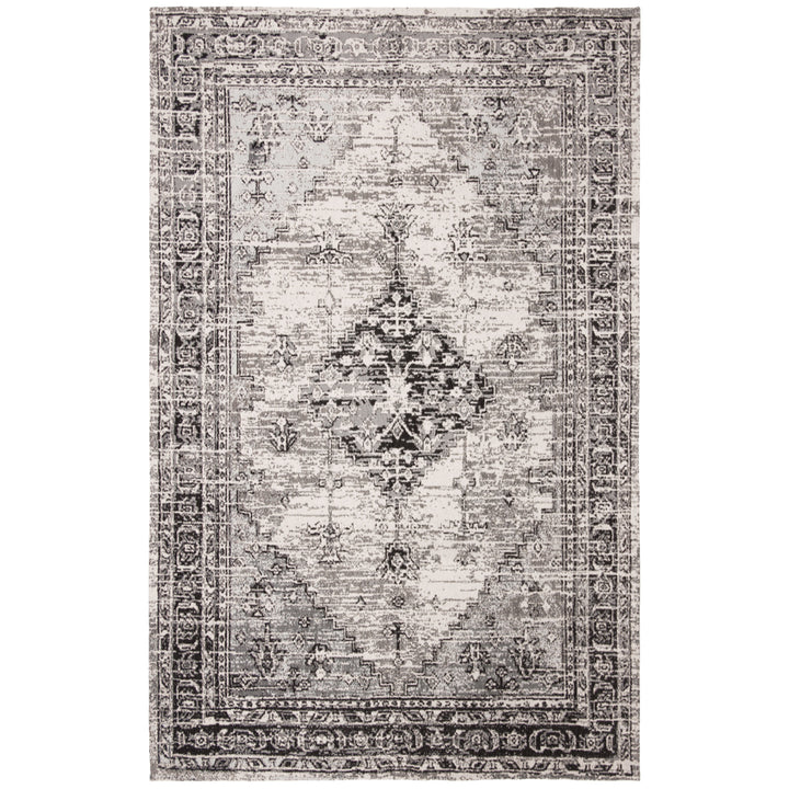 SAFAVIEH Classic Vintage Collection CLV113F Grey Rug Image 1