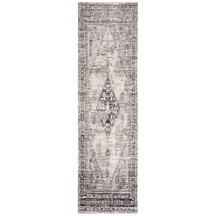 SAFAVIEH Classic Vintage Collection CLV113F Grey Rug Image 1