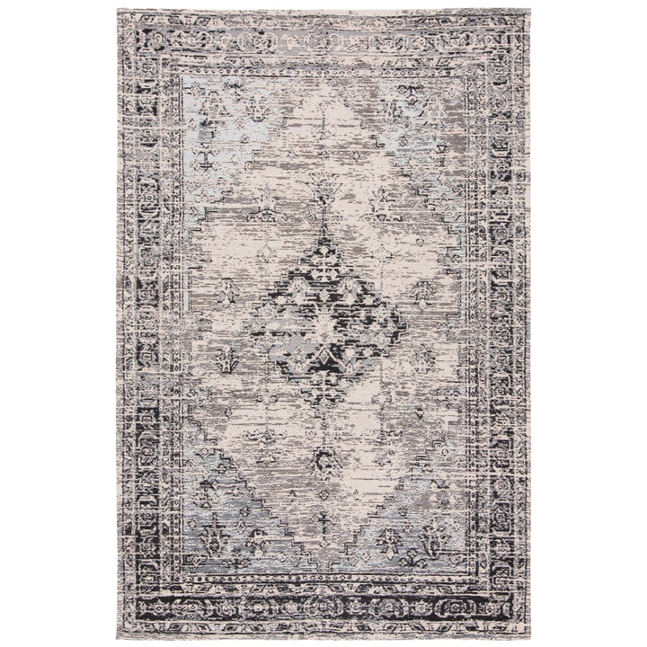 SAFAVIEH Classic Vintage Collection CLV113F Grey Rug Image 1