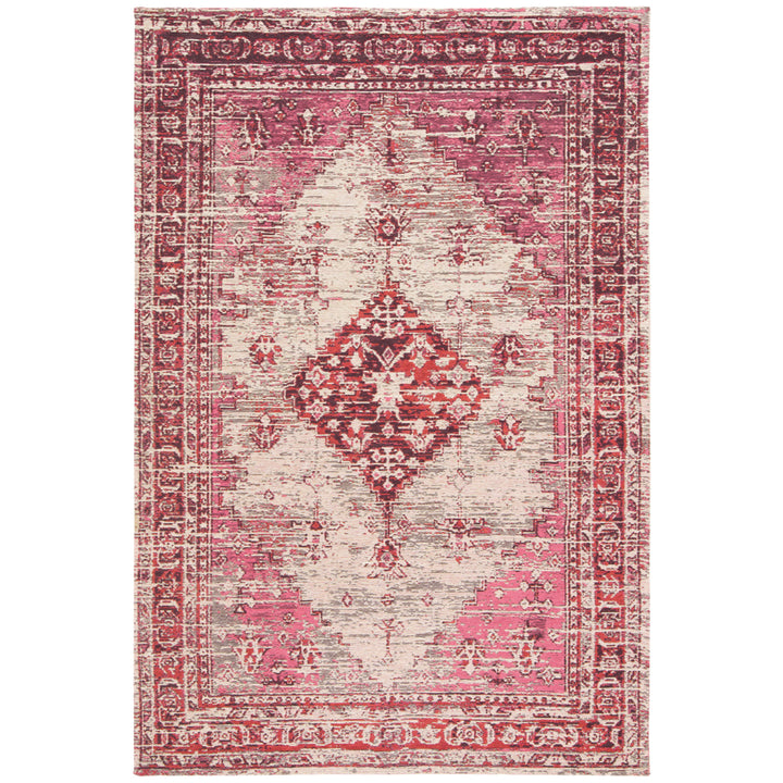 SAFAVIEH Classic Vintage Collection CLV113R Fuchsia Rug Image 5