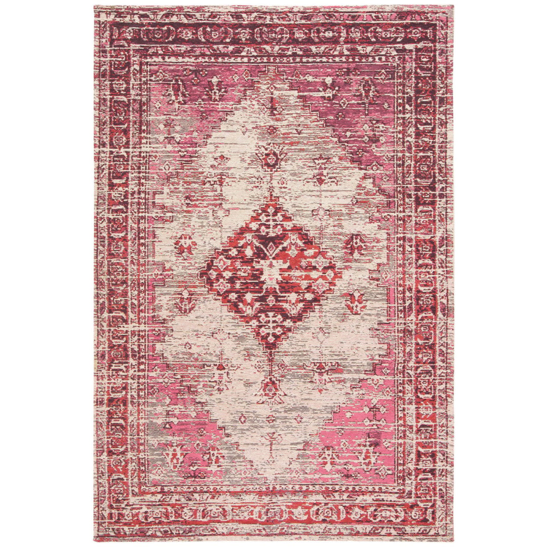 SAFAVIEH Classic Vintage Collection CLV113R Fuchsia Rug Image 1