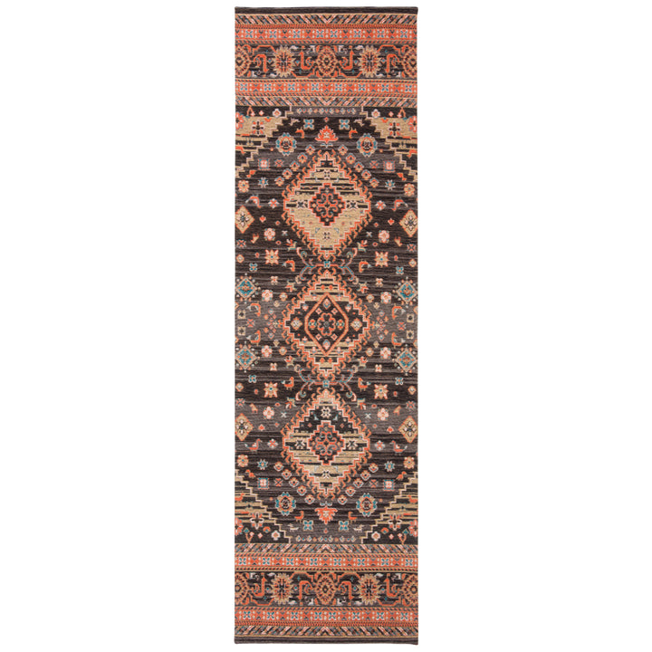 SAFAVIEH Classic Vintage CLV114Z Black / Rust Rug Image 3