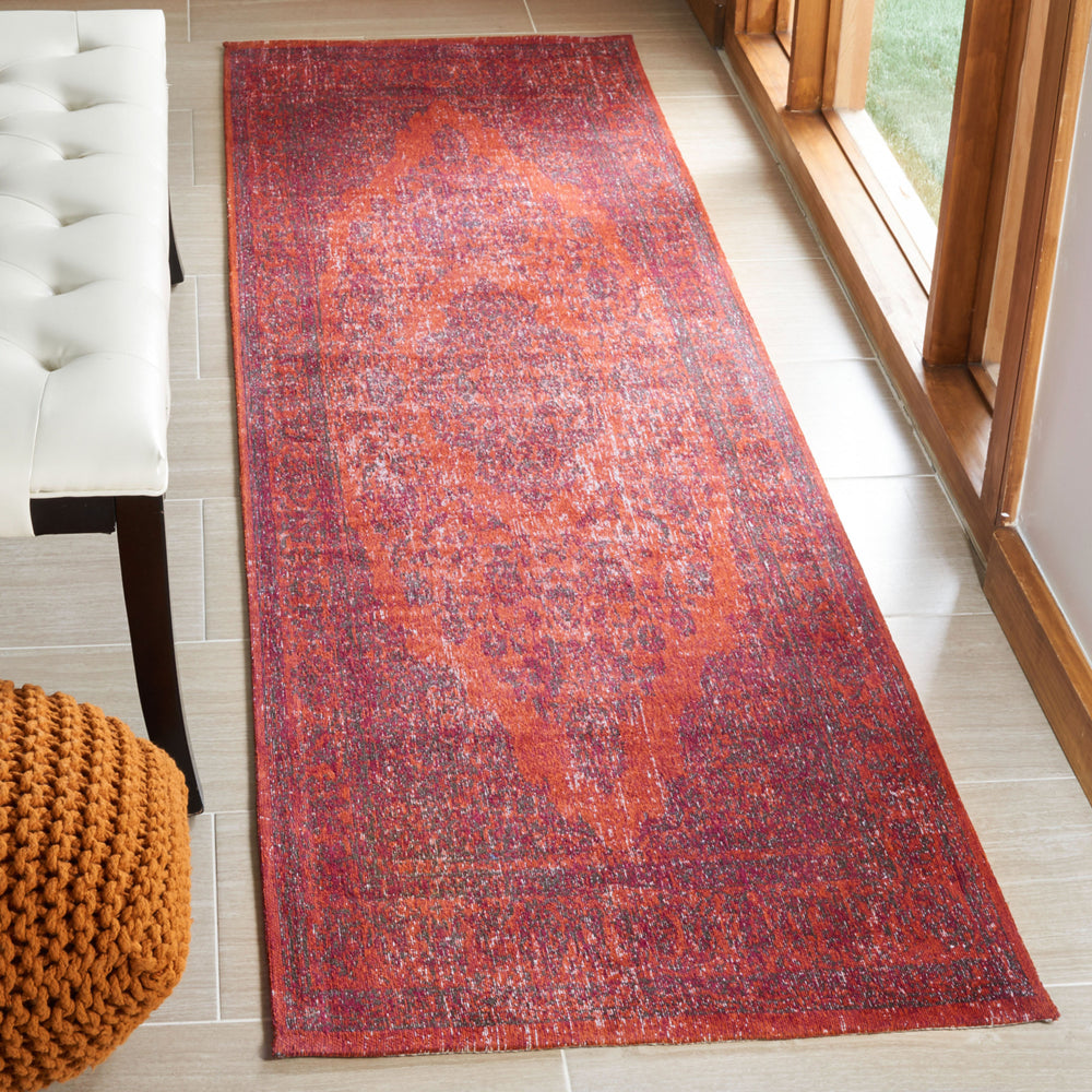 SAFAVIEH Classic Vintage CLV121B Orange / Red Rug Image 2