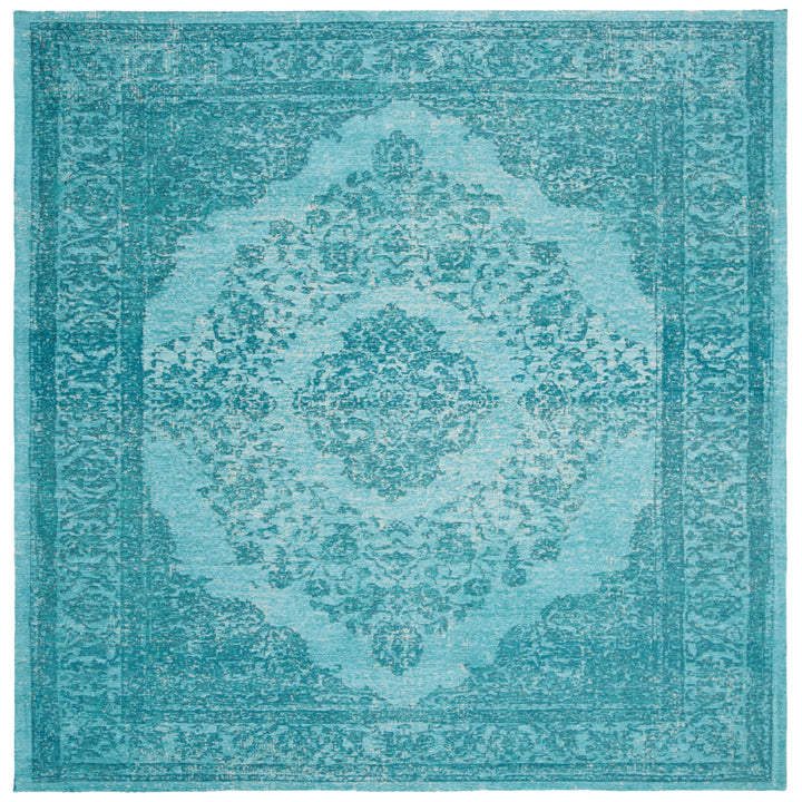 SAFAVIEH Classic Vintage Collection CLV121E Aqua Rug Image 4