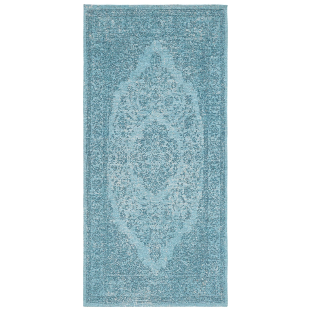 SAFAVIEH Classic Vintage Collection CLV121E Aqua Rug Image 6