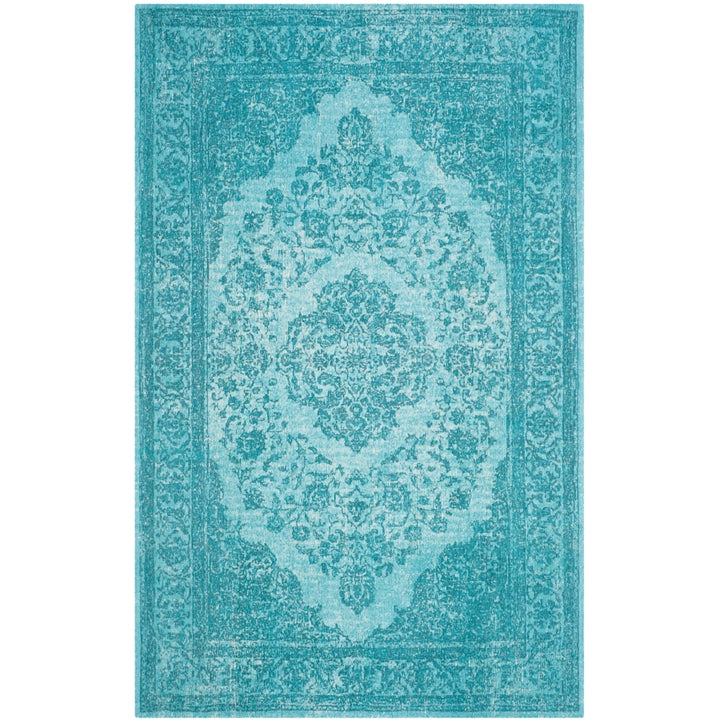 SAFAVIEH Classic Vintage Collection CLV121E Aqua Rug Image 8