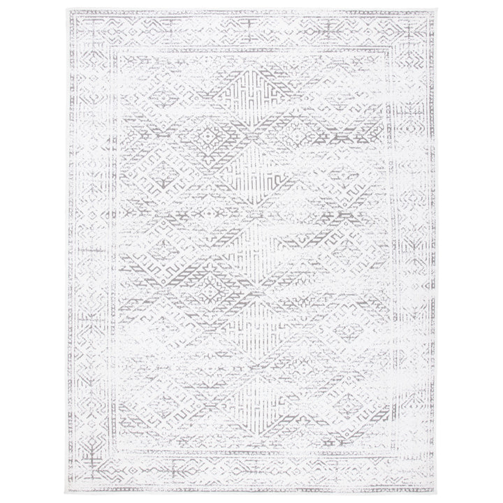 SAFAVIEH Classic Vintage CLV126G White / Grey Rug Image 1