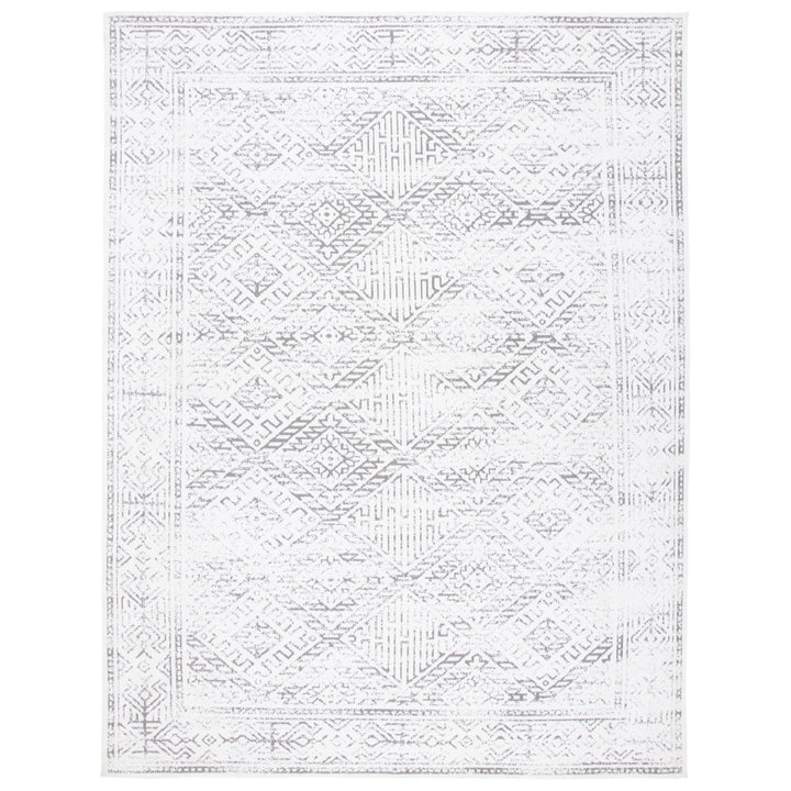 SAFAVIEH Classic Vintage CLV126G White / Grey Rug Image 4