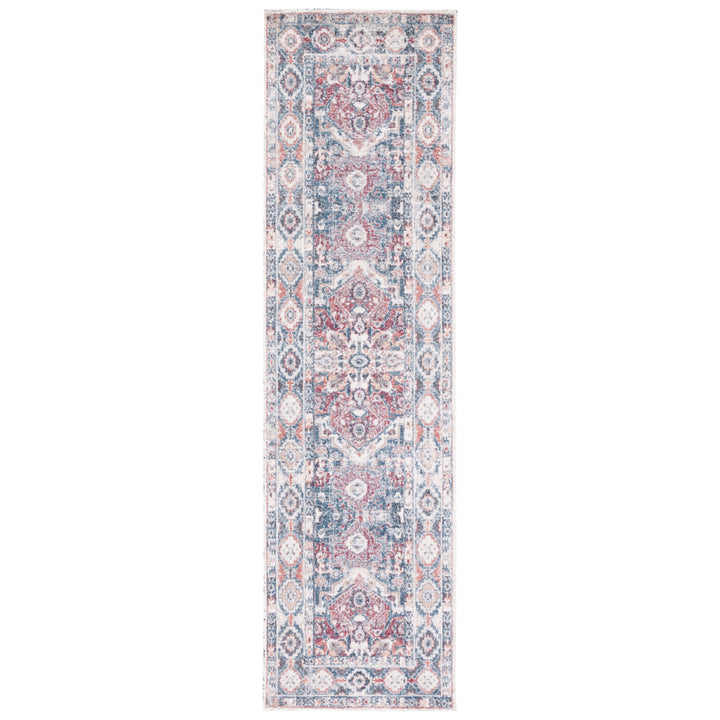 SAFAVIEH Classic Vintage CLV203M Handmade Blue / Red Rug Image 5