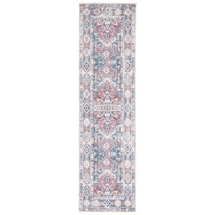 SAFAVIEH Classic Vintage CLV203M Handmade Blue / Red Rug Image 1