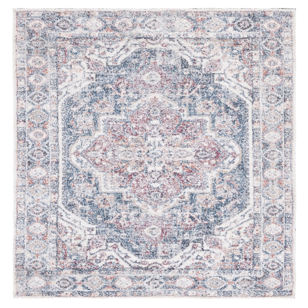 SAFAVIEH Classic Vintage CLV203M Handmade Blue / Red Rug Image 6