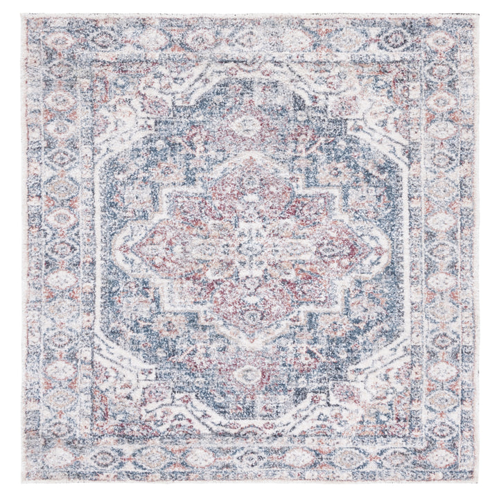 SAFAVIEH Classic Vintage CLV203M Handmade Blue / Red Rug Image 6