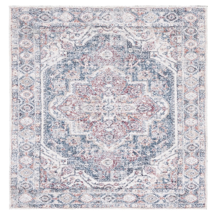 SAFAVIEH Classic Vintage CLV203M Handmade Blue / Red Rug Image 1