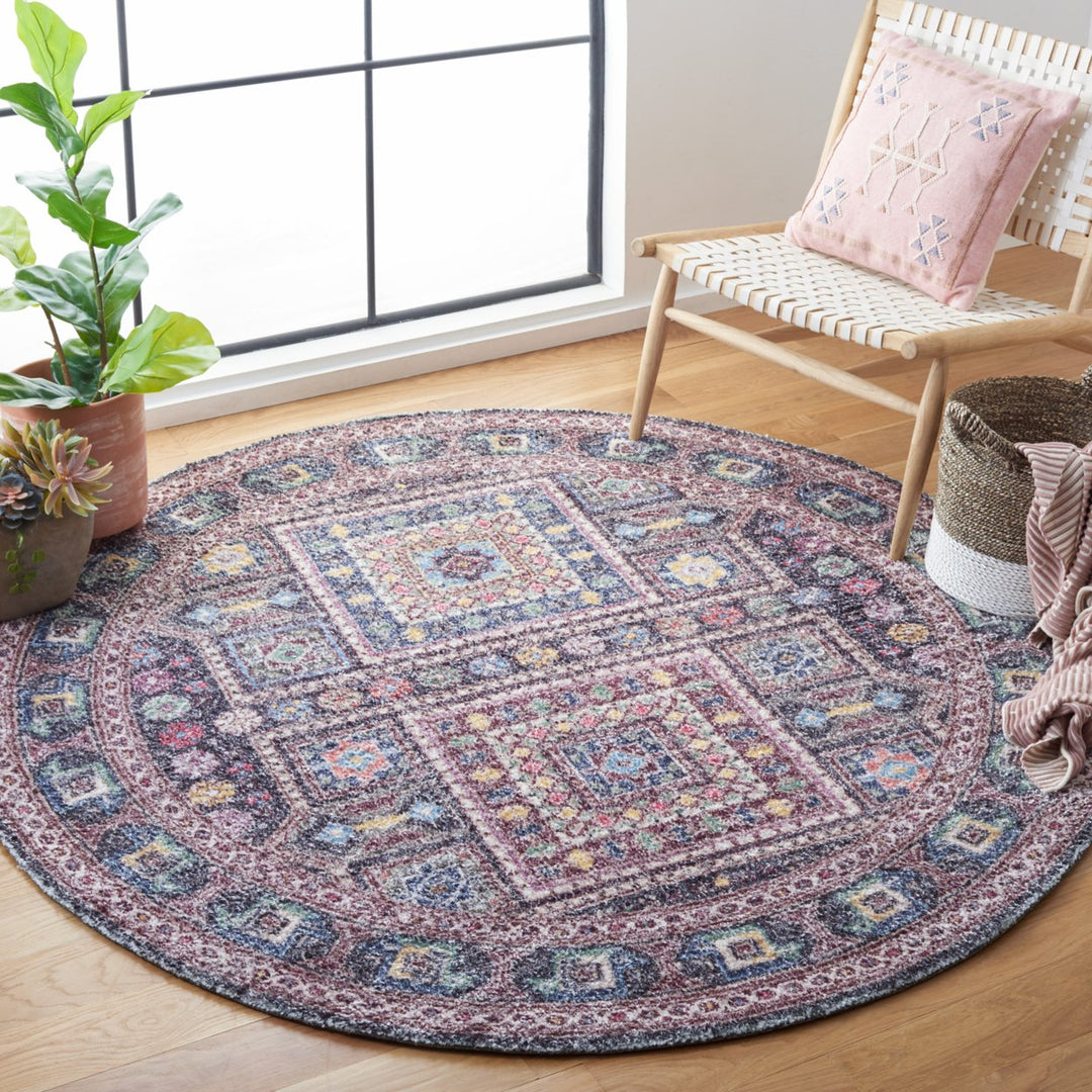 SAFAVIEH Classic Vintage CLV205P Rust / Green Rug Image 2