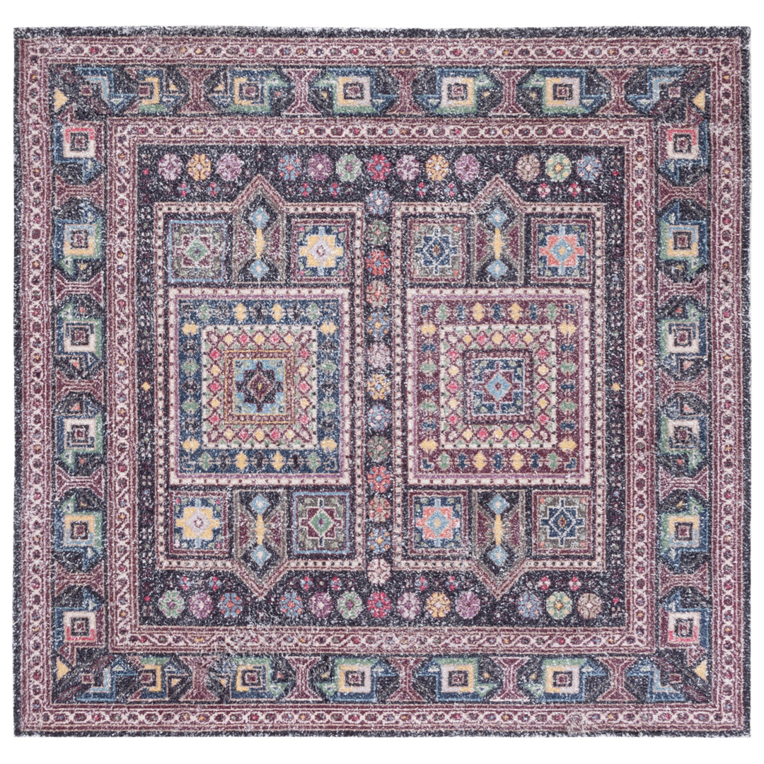 SAFAVIEH Classic Vintage CLV205P Rust / Green Rug Image 6