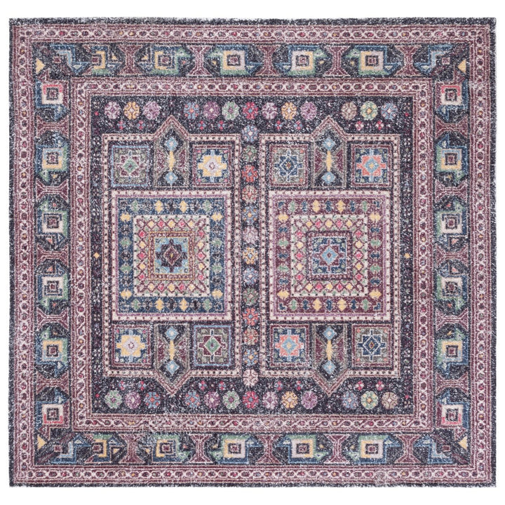 SAFAVIEH Classic Vintage CLV205P Rust / Green Rug Image 1