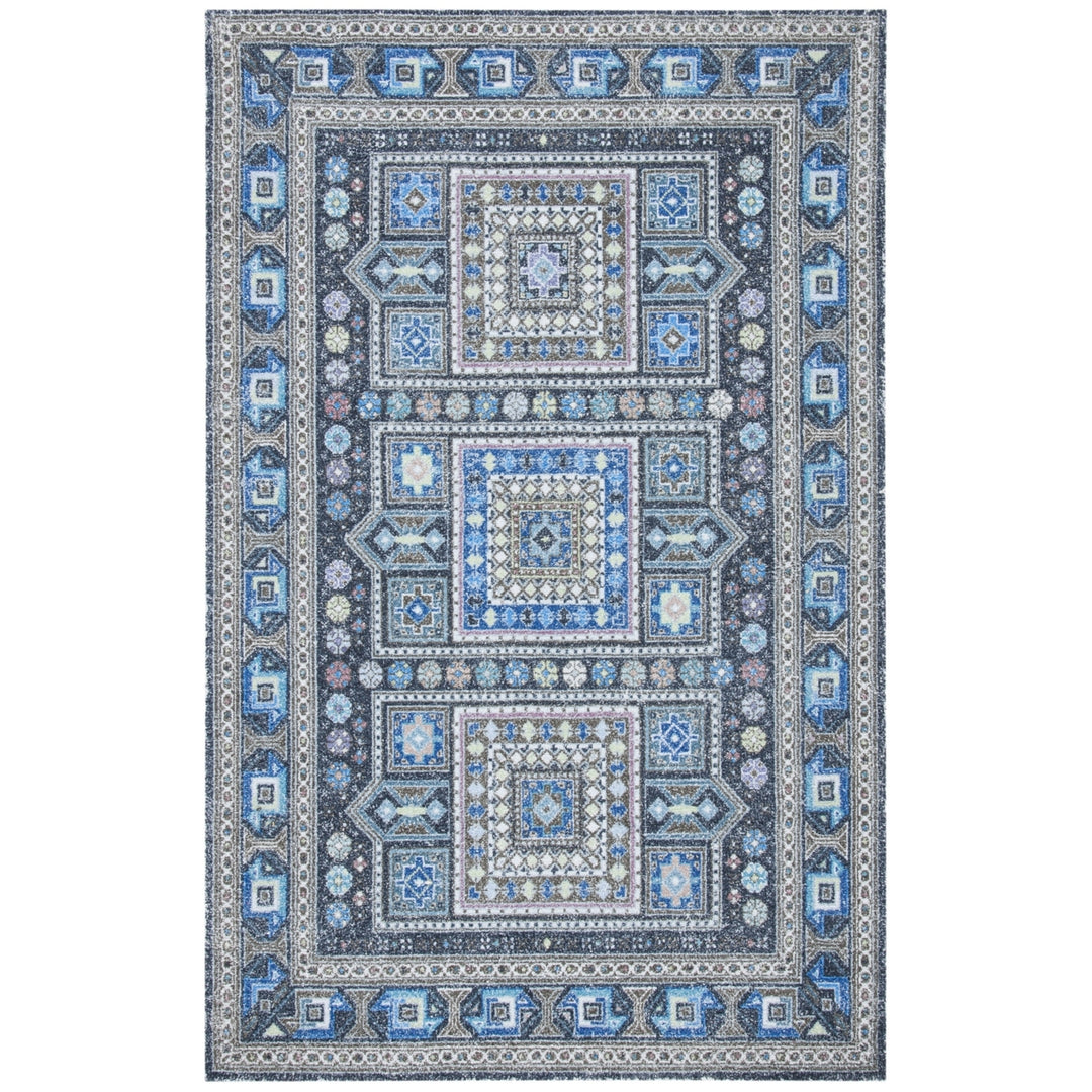 SAFAVIEH Classic Vintage CLV205W Handmade Sage /Blue Rug Image 10