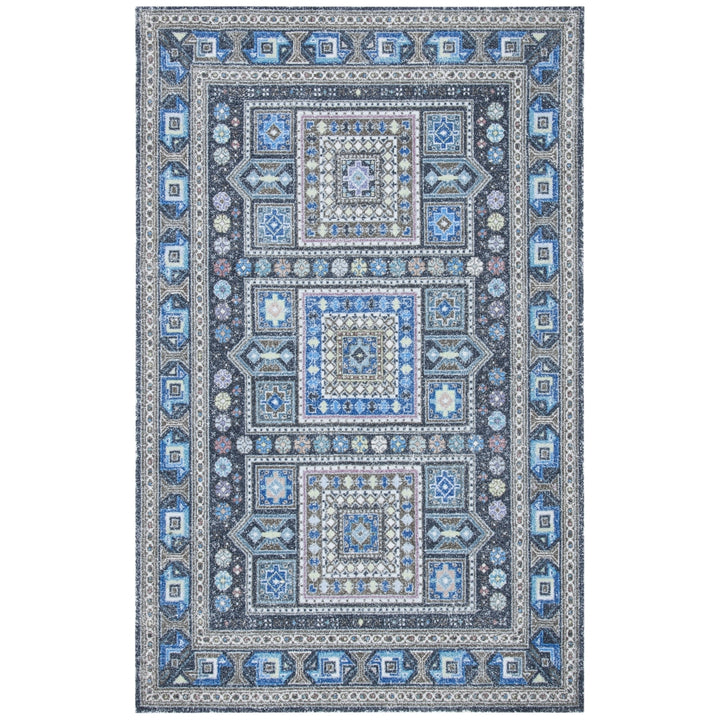 SAFAVIEH Classic Vintage CLV205W Handmade Sage /Blue Rug Image 10