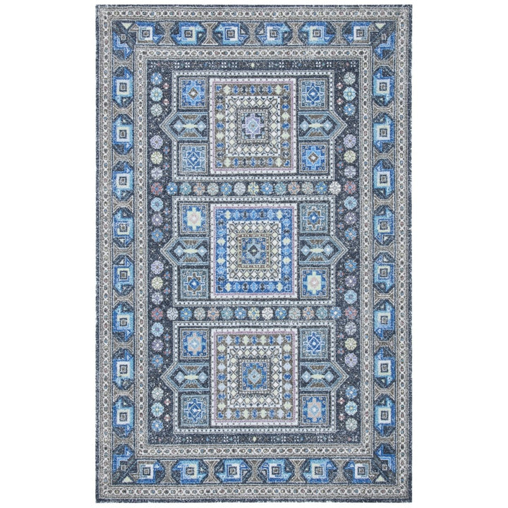 SAFAVIEH Classic Vintage CLV205W Handmade Sage /Blue Rug Image 1