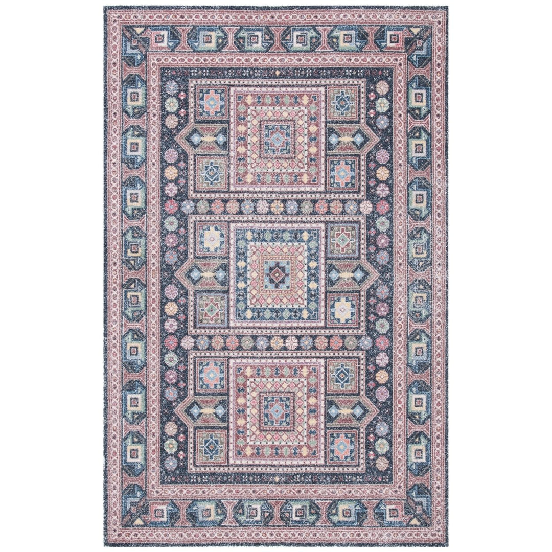 SAFAVIEH Classic Vintage CLV205P Rust / Green Rug Image 1