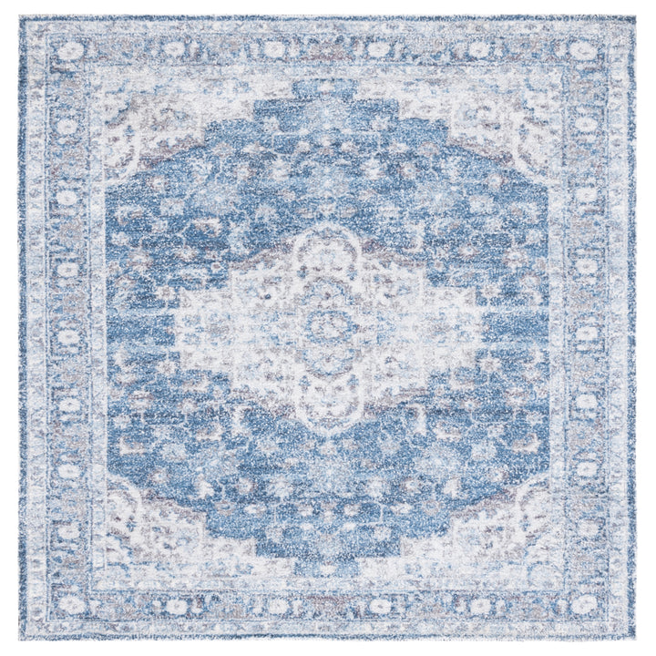 SAFAVIEH Classic Vintage CLV206M Handmade Blue /Grey Rug Image 6