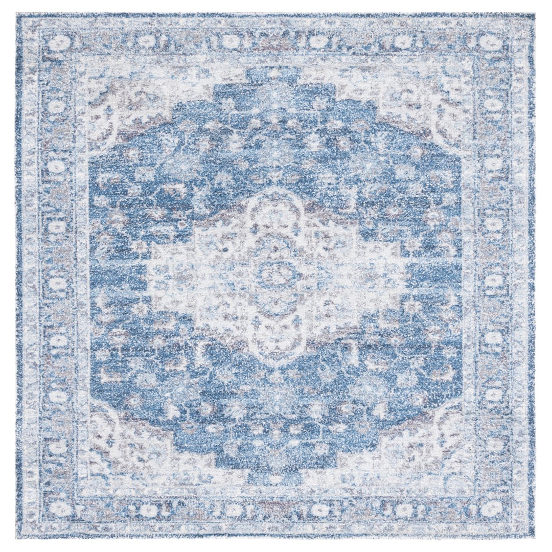 SAFAVIEH Classic Vintage CLV206M Handmade Blue /Grey Rug Image 1