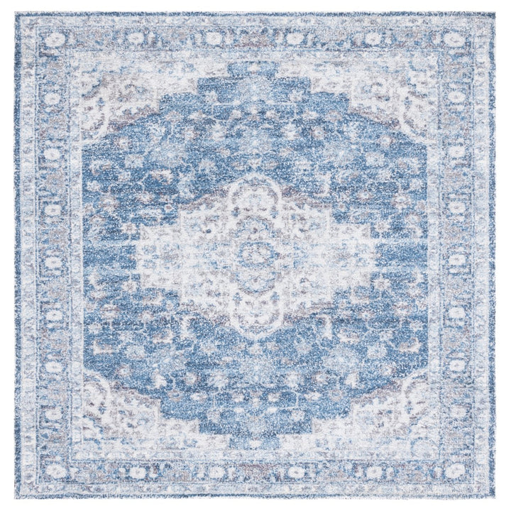 SAFAVIEH Classic Vintage CLV206M Handmade Blue /Grey Rug Image 1