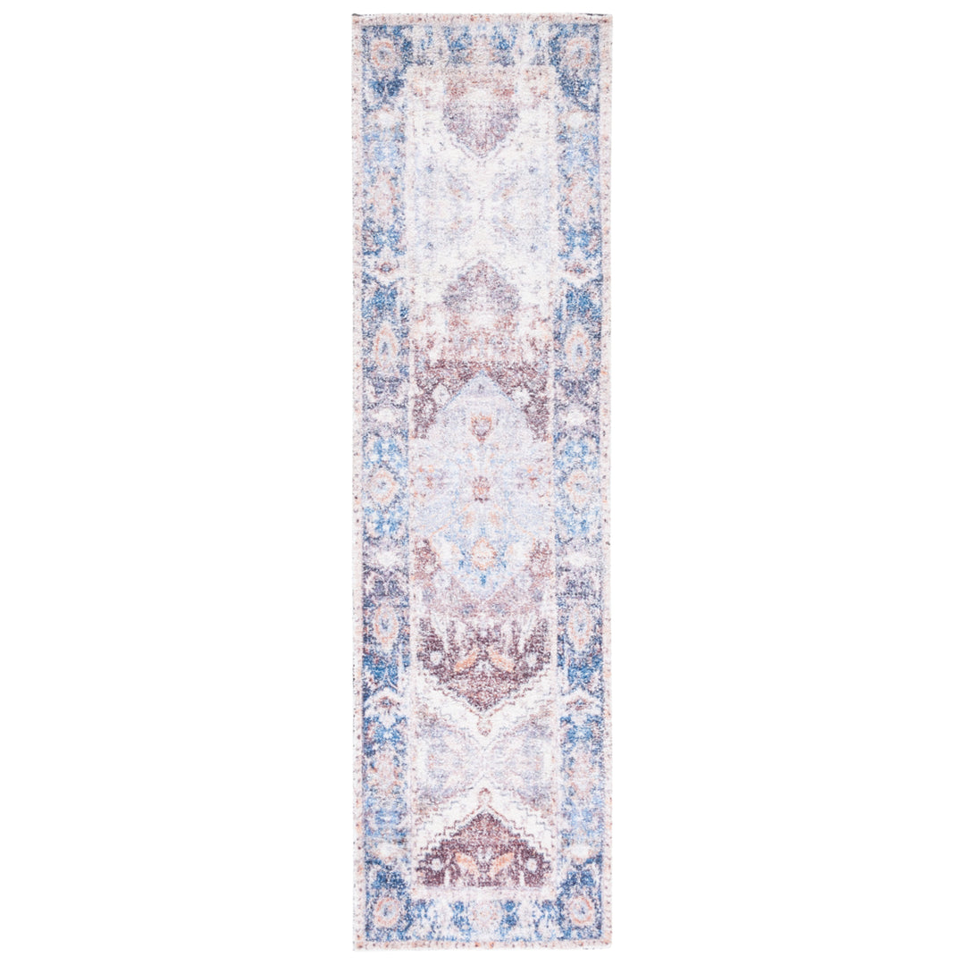 SAFAVIEH Classic Vintage CLV207P Handmade Rust /Blue Rug Image 5