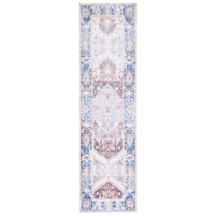 SAFAVIEH Classic Vintage CLV207P Handmade Rust /Blue Rug Image 5