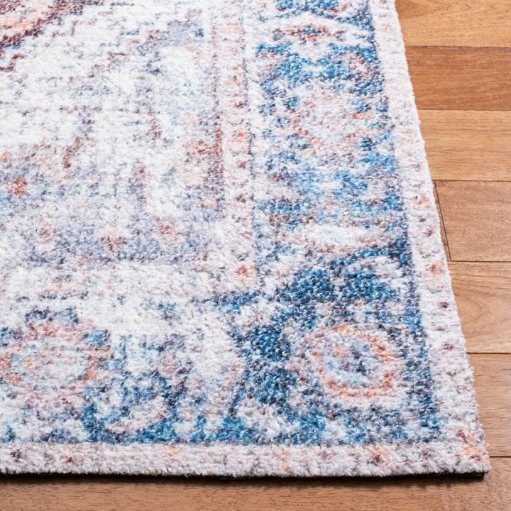 SAFAVIEH Classic Vintage CLV207P Handmade Rust /Blue Rug Image 7