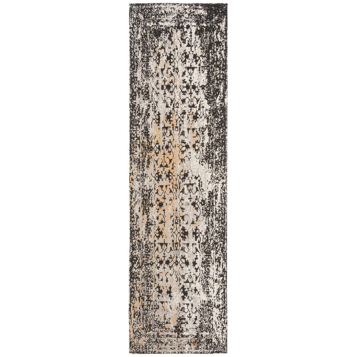 SAFAVIEH Classic Vintage CLV223A Black / Silver Rug Image 5