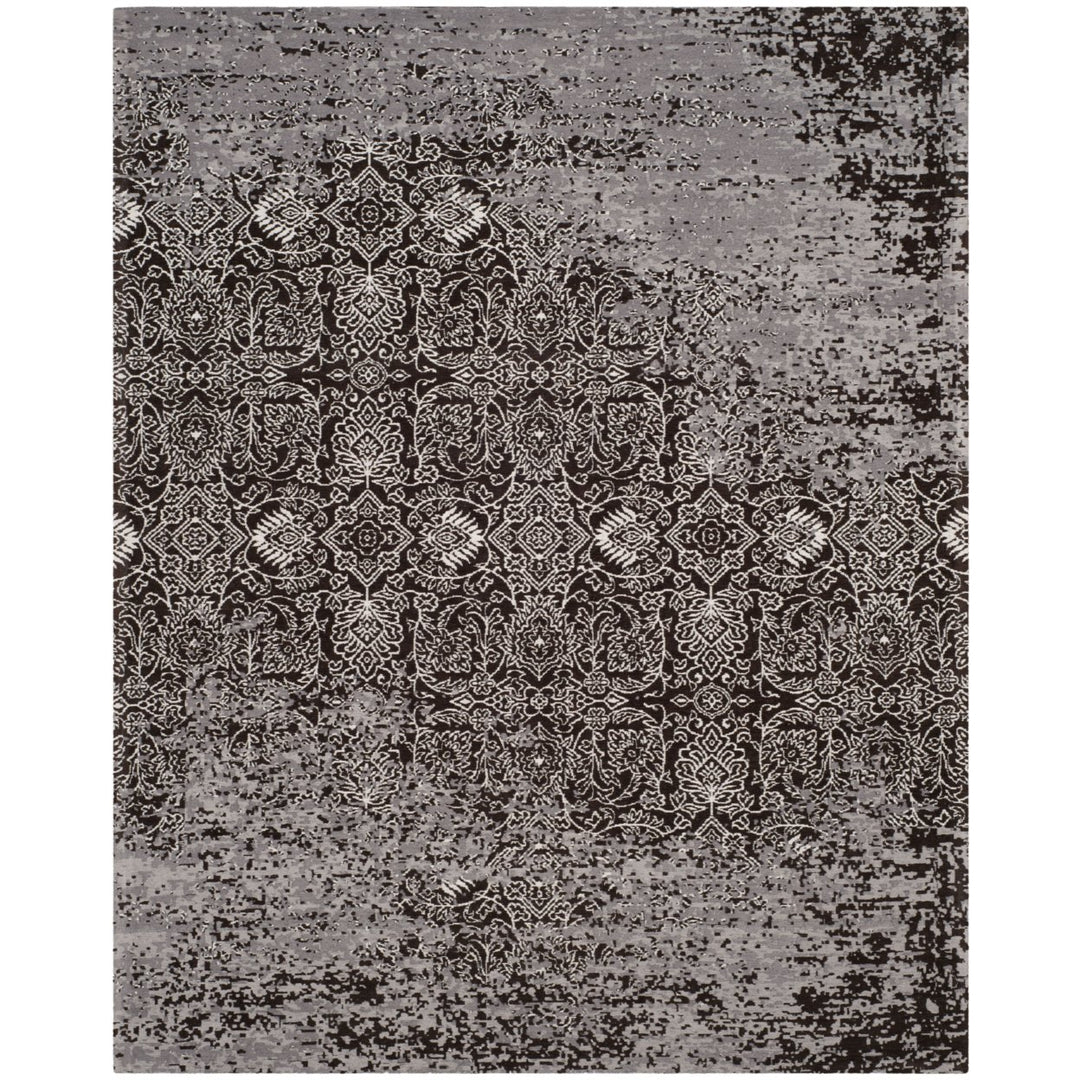 SAFAVIEH Classic Vintage CLV224B Silver / Brown Rug Image 1