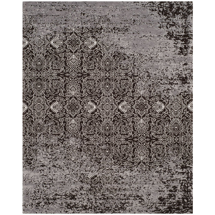 SAFAVIEH Classic Vintage CLV224B Silver / Brown Rug Image 1