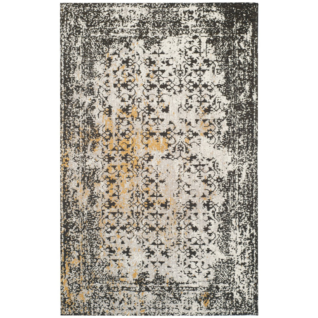 SAFAVIEH Classic Vintage CLV223A Black / Silver Rug Image 1