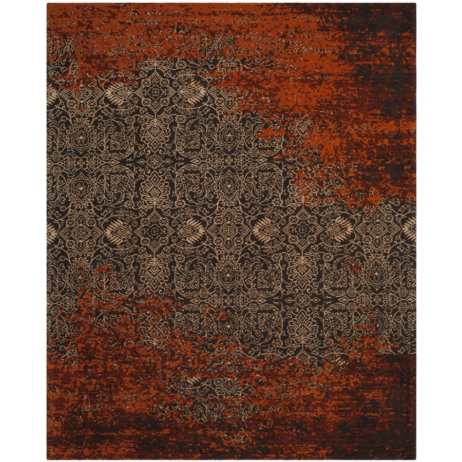 SAFAVIEH Classic Vintage CLV224A Rust / Brown Rug Image 1