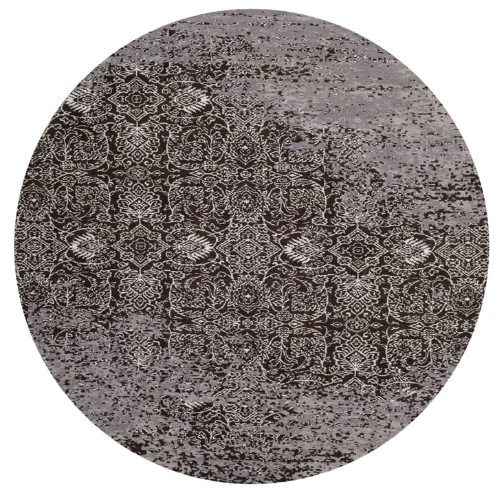 SAFAVIEH Classic Vintage CLV224B Silver / Brown Rug Image 4