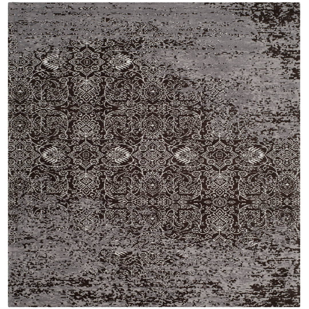 SAFAVIEH Classic Vintage CLV224B Silver / Brown Rug Image 6