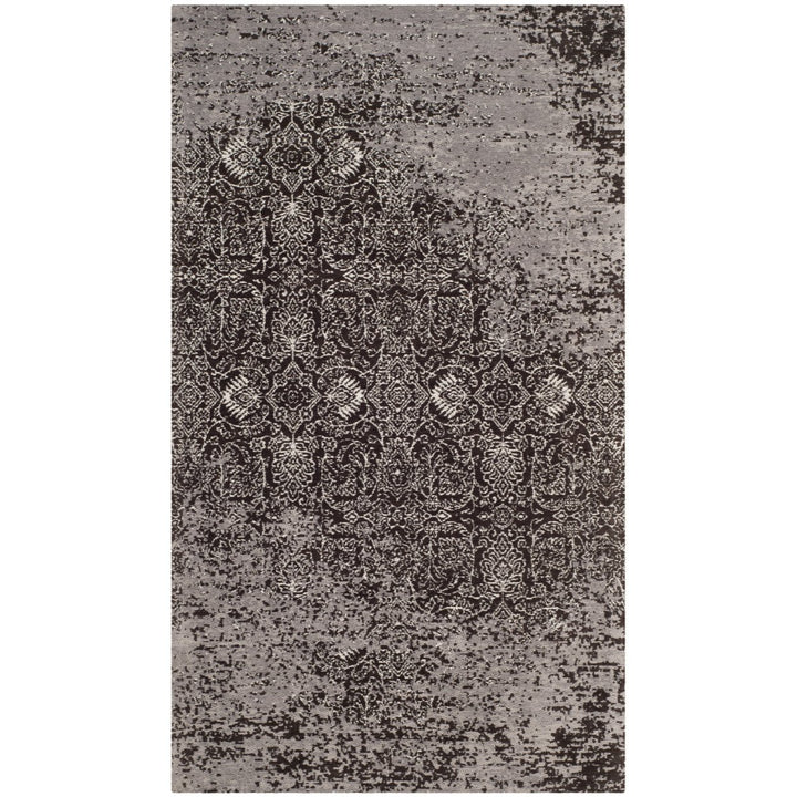 SAFAVIEH Classic Vintage CLV224B Silver / Brown Rug Image 8