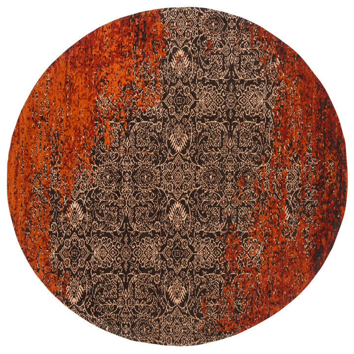 SAFAVIEH Classic Vintage CLV224A Rust / Brown Rug Image 4