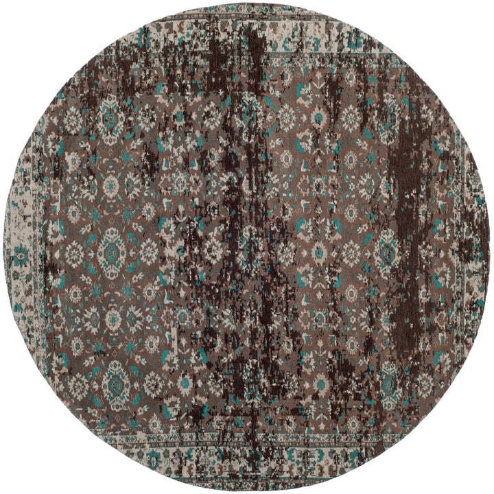 SAFAVIEH Classic Vintage CLV226A Teal / Beige Rug Image 4