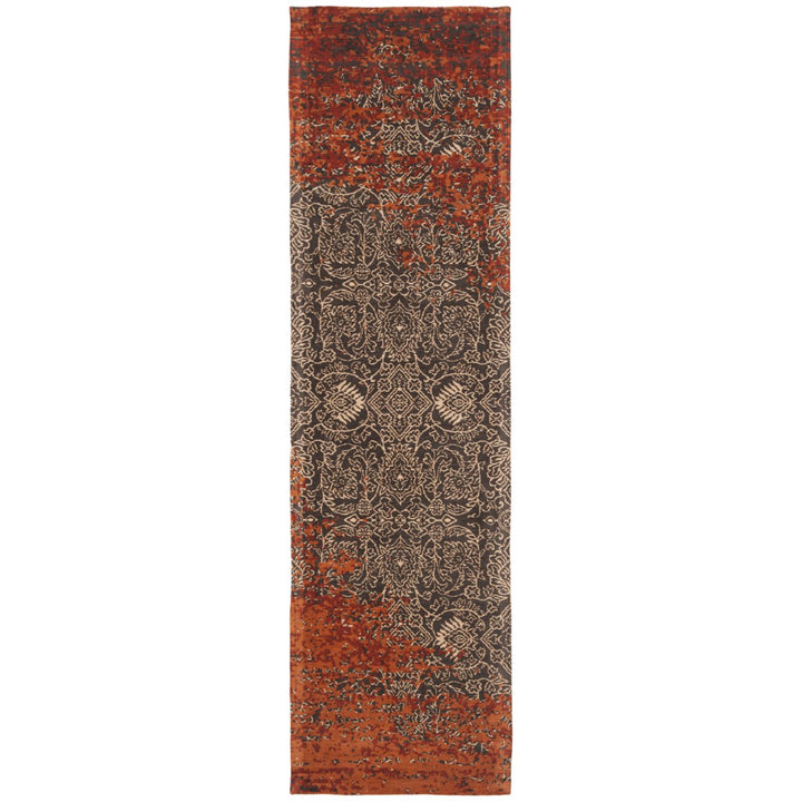 SAFAVIEH Classic Vintage CLV224A Rust / Brown Rug Image 5