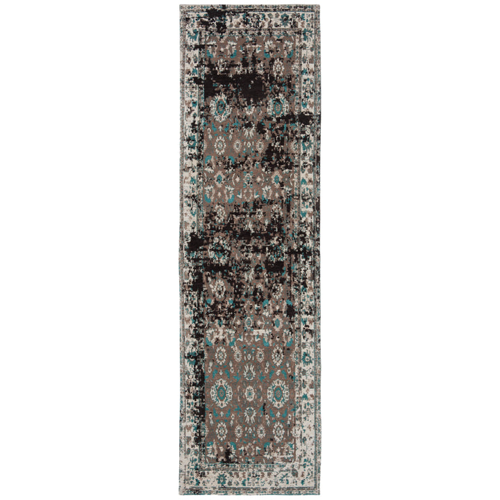 SAFAVIEH Classic Vintage CLV226A Teal / Beige Rug Image 5