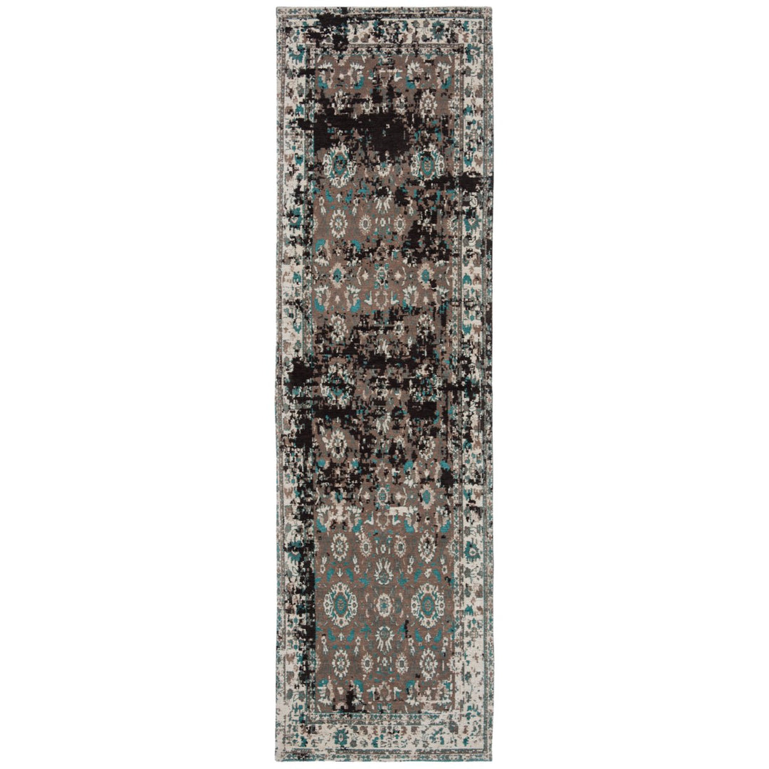 SAFAVIEH Classic Vintage CLV226A Teal / Beige Rug Image 1