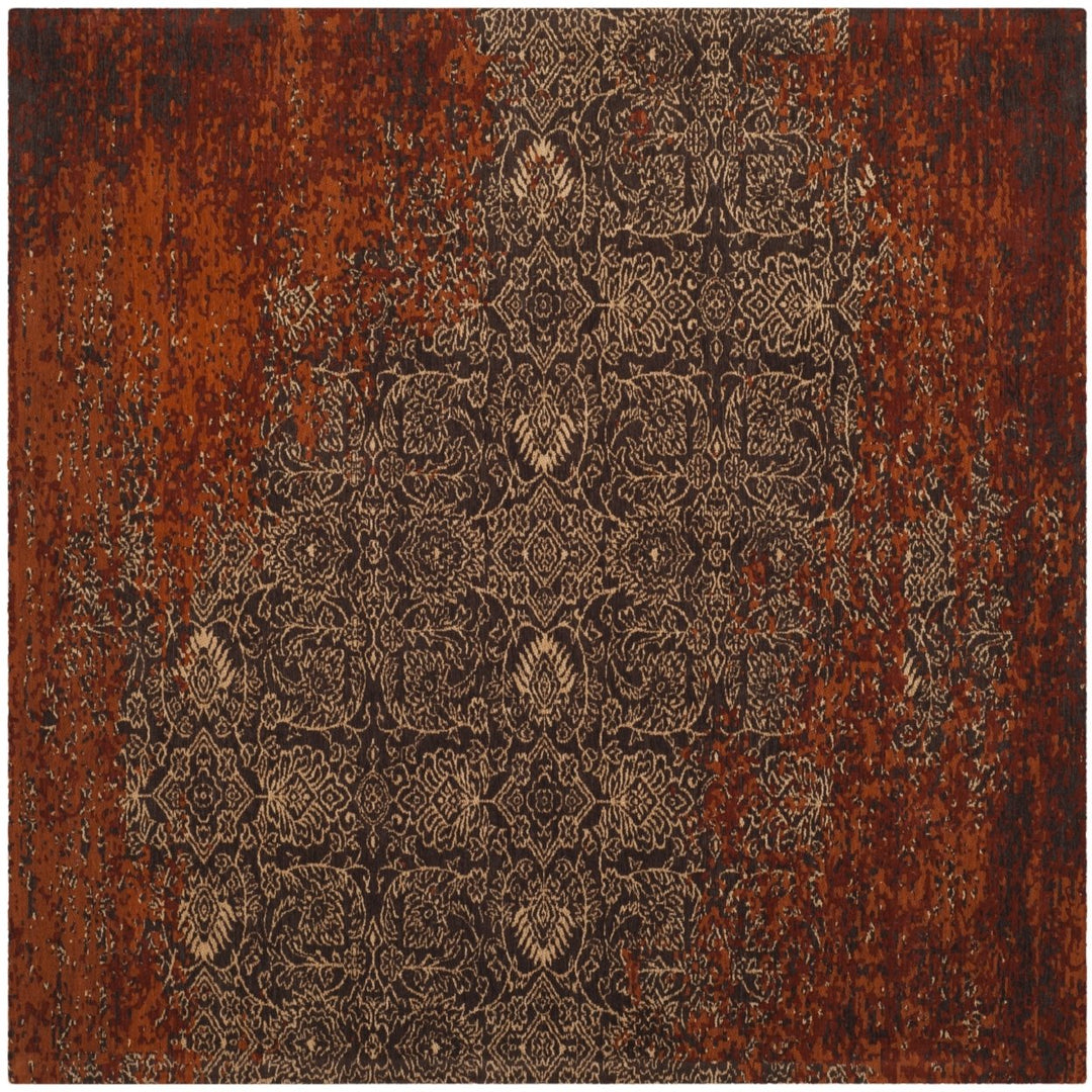 SAFAVIEH Classic Vintage CLV224A Rust / Brown Rug Image 6