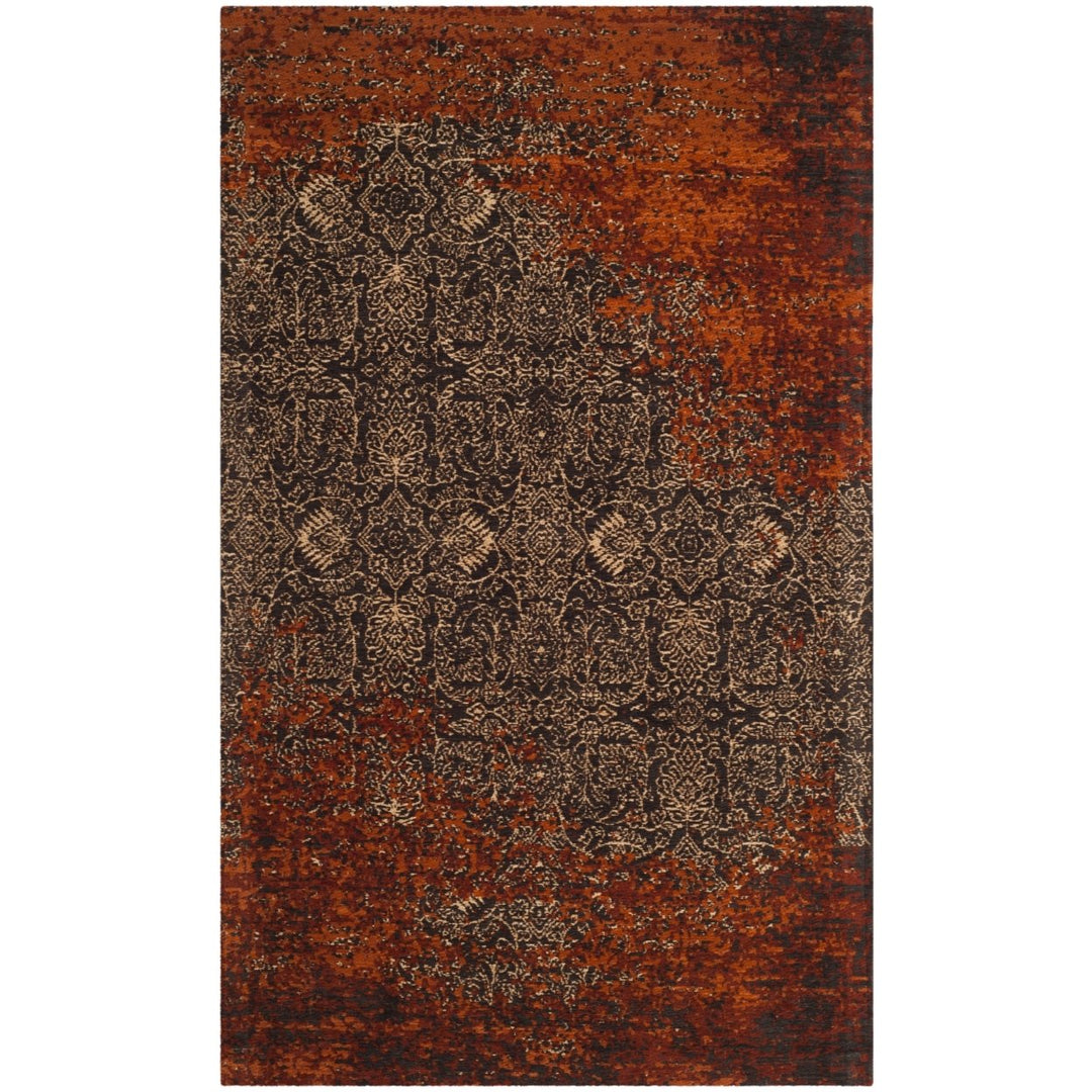 SAFAVIEH Classic Vintage CLV224A Rust / Brown Rug Image 8