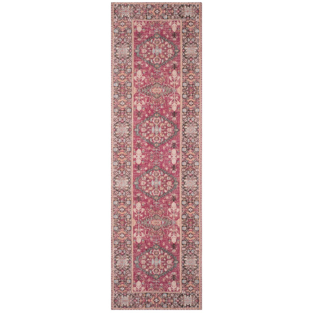 SAFAVIEH Classic Vintage CLV302A Red / Multi Rug Image 3