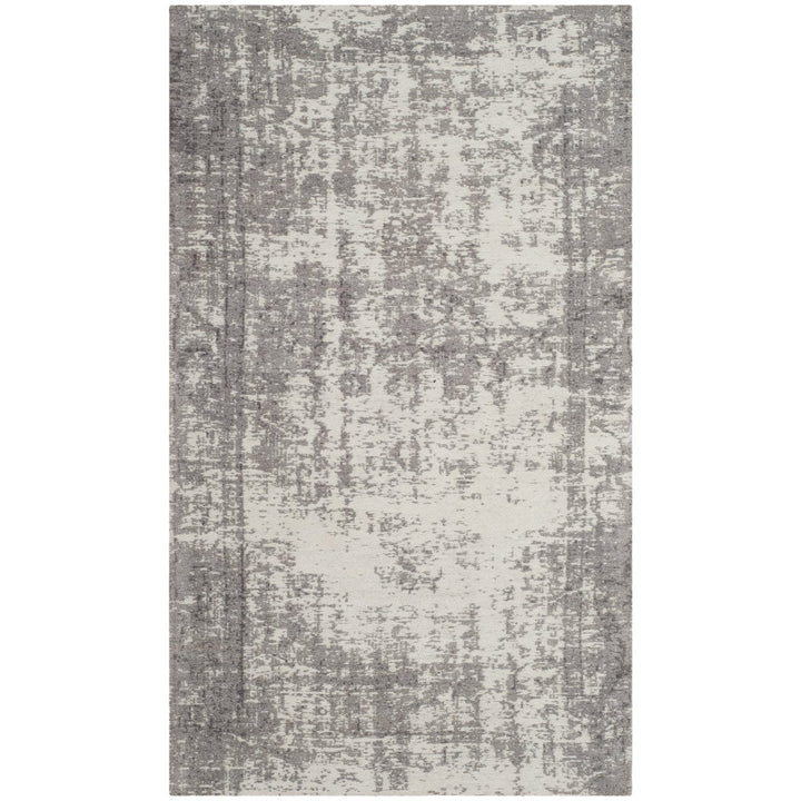 SAFAVIEH Classic Vintage CLV225B Silver / Ivory Rug Image 1