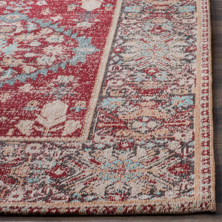 SAFAVIEH Classic Vintage CLV302A Red / Multi Rug Image 4